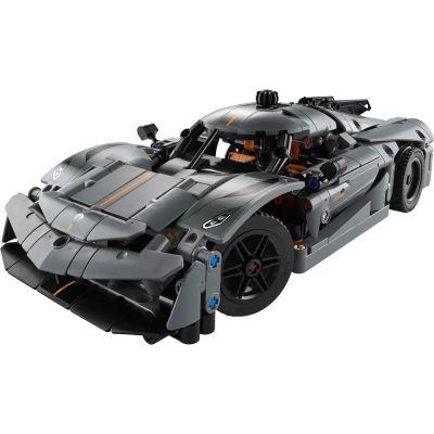 5. LEGO Technic 42173 Szary hipersamochód Koenigsegg Jesko Absolut