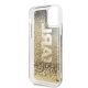 4. Etui Karl Lagerfeld Karl logo Glitter na iPhone 11 Pro - czarne