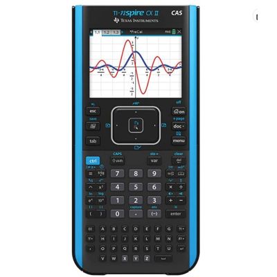 Texas Instruments TI NSPIRE CX II-T CAS kalkulator Kieszeń Kalkulator graficzny Czarny