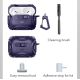 6. Etui ESR Cyber FlickLock MagSafe na AirPods Pro 3 - fioletowe