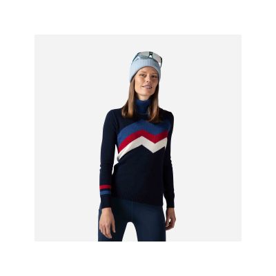 Sweter Rossignol W Mountain Tn granatowy