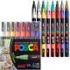 2. POSCA Marker UNI PC-3M 16er Set
