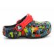 7. Klapki Crocs Classic Tie Dye Graphic Kids Clog T Jr 206994-4SW