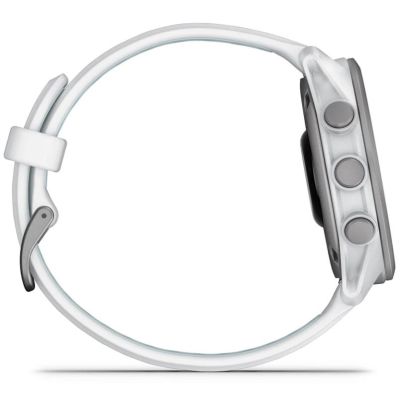 5. Zegarek Garmin Forerunner 170 42,6mm Music Whitestone Cloud Blue