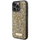 2. Etui Guess Rhinestone Metal Logo na iPhone 15 Pro Max - żółte