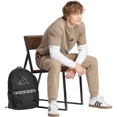 6. Spodnie męskie adidas Essentials Feelcozy Cargo beżowe KF2384