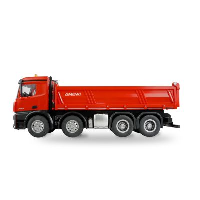 3. Samochód Amewi Mercedes-Benz Arocs Wywrotka 8x4/4 4WD 1:18 RTR RO