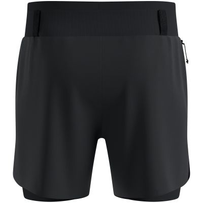 3. Spodenki męskie Odlo 2-in-1 short X-ALP TRAIL 6 INCH czarne
