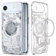 Etui Spigen Ultra Hybrid MagSafe na iPhone 17 Air Zero One - białe