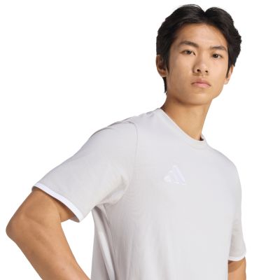 4. Koszulka męska adidas Entrada 26 Tee szara JZ6677