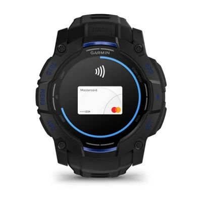 9. Garmin Instinct 3 3,3 cm (1.3") AMOLED 45 mm Cyfrowy 416 x 416 px Czarny GPS
