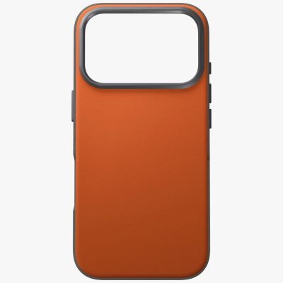 3. Etui UNIQ Lyden DS na iPhone 17 Pro Magclick Charging - pomarańczowo-szary