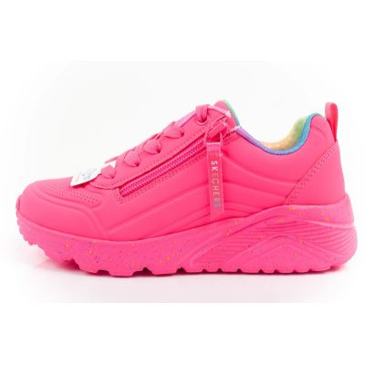 2. Skechers buty sneakersy sportowe dziecięce Uno Lite różowe wygodne