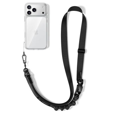 4. Smycz do telefonu Tech-Protect C9S Rope Crossbody - czarna