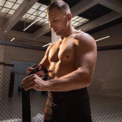 2. Owijki bokserskie z żelową osłoną na kostki | DBX-GM-1