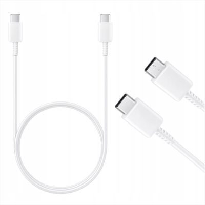 2. Kabel Samsung EP-DA905BWE USB-C - USB-C 3A 1m (Bulk - opakowanie zastępcze) - biały
