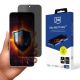 Prywatyzująca matowa folia 3mk Silky Matt Privacy Huawei Pura 80 Pro / 80 Ultra