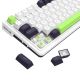 11. REDRAGON K686WBG-RGB-MAX Eisa Max klawiatura USB + RF Wireless + Bluetooth Biały, Czarny