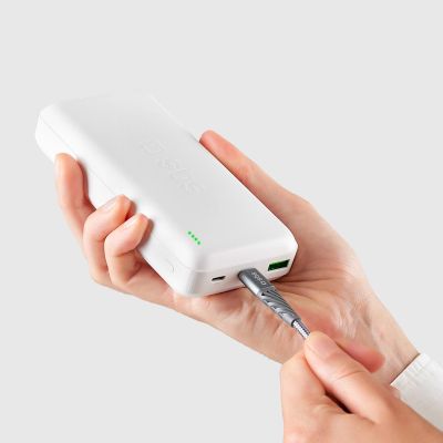 4. Powerbank SBS TTBB20000PD20W 20000 mAh 20W Power Delivery z MicroUSB, USB-C, USB-A - biały