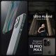 4. Etui Spigen Ultra Hybrid na iPhone 15 Pro Max - ciemnozielone