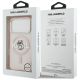 8. Etui Karl Lagerfeld IML Choupette Sketch Logo MagSafe na iPhone 17 Pro - różowe