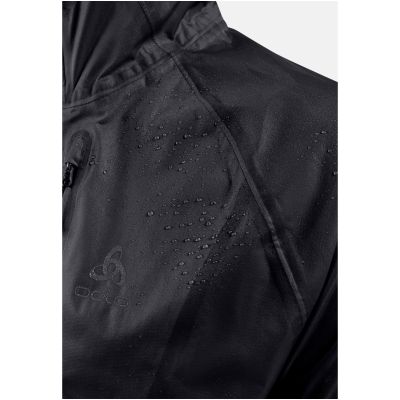 2. Kurtka wodoodporna męska ODLO Zeroweght Dual Dry PK Waterproof Jacket czarna