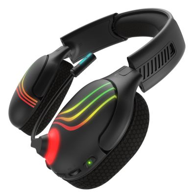 5. PDP 049-032-BK słuchawki/zestaw słuchawkowy Bezprzewodowy Opaska na głowę Gaming Bluetooth Czarny