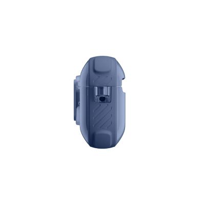 10. Etui AMAZINGTHING Titan Pro Mag Case Clear do AirPods Pro 3 - niebieskie