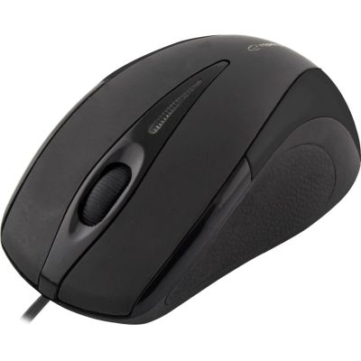 4. Mysz Esperanza EM102K (optyczna; 800 DPI; kolor czarny)
