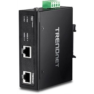 7. TRENDnet TI-IG30 - Wtryskiwacz mocy (możliwy montaż na szynie DIN) - 30 Watt - złącza wyjściowe: 1