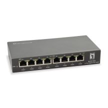 8-portowy gigabitowy przełącznik PoE, 802.3at/af PoE, 120W Producent: LEVELONE (GEP-0823)