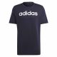 7. Koszulka adidas Essentials Single Jersey Linear Embroidered Logo Tee M IC9275