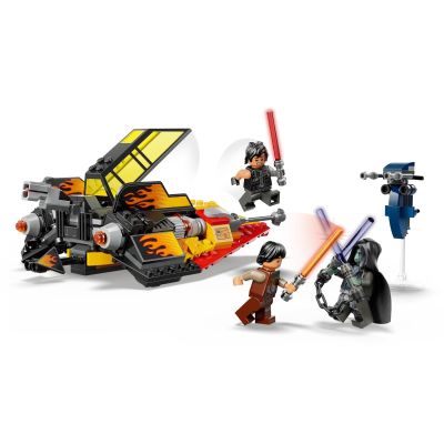 5. LEGO STAR WARS 75414 Płomienny śmigacz śnieżny