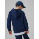 2. Bluza dresowa regular z kapturem chłopięca 4F 4FJRSS26TSWSM2637-31S