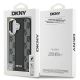 8. Etui DKNY Checkered Pattern Magsafe na iPhone 16 - czarne