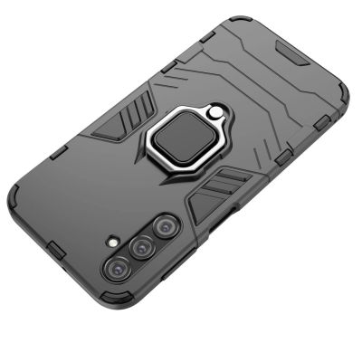 8. Ring Armor etui do Samsung Galaxy A24 4G pancerny pokrowiec uchwyt magnetyczny ring czarne