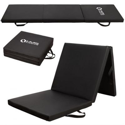 11. Materac gimnastyczny składany czarny 1800x600x500mm HMS MGS02