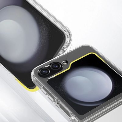 4. Etui Tech-Protect FlexAir Hybrid na Samsung Galaxy Z Flip 6 / 7 FE - przezroczyste