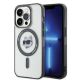 2. Etui Karl Lagerfeld IML Choupette's Head MagSafe na iPhone 15 Pro - przezroczyste