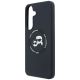 6. Etui Karl Lagerfeld Silicone Karl&Choupette Heads MagSafe na Samsung Galaxy S26 FE - czarne