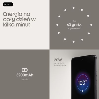 10. Motorola G37 128GB schwarz grau