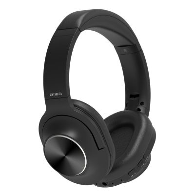 3. Aiwa HST-220BT słuchawki/zestaw słuchawkowy Przewodowy i Bezprzewodowy Opaska na głowę Połączenia/muzyka USB Type-C Bluetooth Czarny