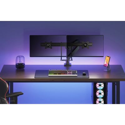15. Neomounts NM-D775DXBLACK uchwyt / stojak do monitorów 81,3 cm (32") Biurko Czarny