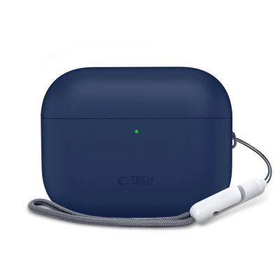 3. Etui Tech-Protect Silicone na AirPods Pro 3 - granatowe