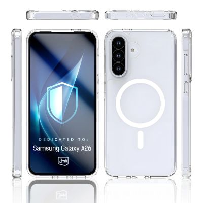 5. Etui 3mk Armor MagCase na Samsung Galaxy A26 5G - przezroczyste