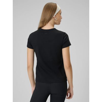 2. T-shirt slim gładki damski 4F 4FRAW25TTSHF3623-20S