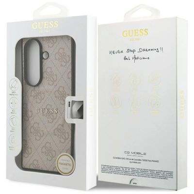 8. Etui Guess 4G Classic MagSafe na Samsung Galaxy Z Fold7 - różowe