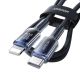 5. Kabel Joyroom S-A42 Crystal-Clear Series 30W USB-C - Lightning 1,2m - czarny