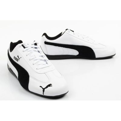 8. Puma buty męskie sportowe Speedcat czarne skórzane modne sneakersy