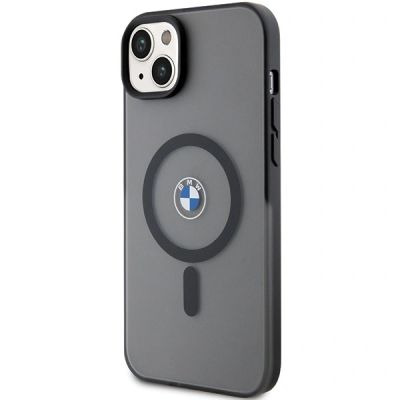 2. Etui BMW Signature MagSafe na iPhone 14 Plus/ 15 Plus - czarne